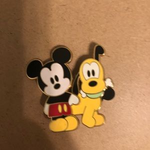 DISNEY BABY MICKEY MOUSE AND PLUTO PIN